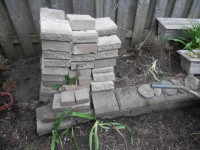 Free stone, can be used for retaining wall or as pavers