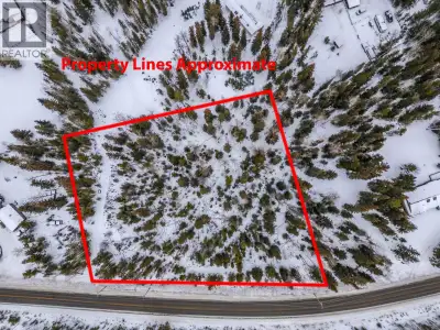 Over two acres! There is a driveway in down the left side of the property - fairly level and well tr...