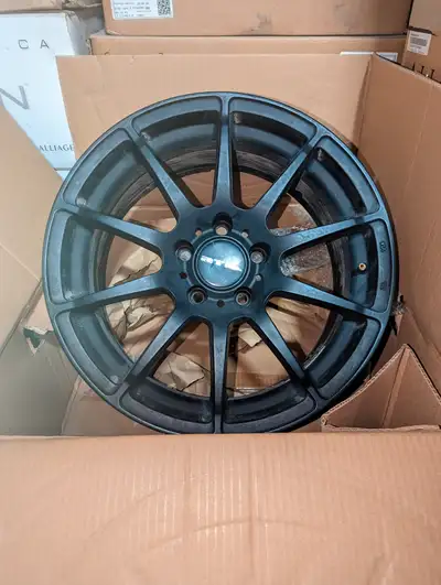 RTX (OE) MUNICH Black 17X8 5X112 ET45 CB66.6