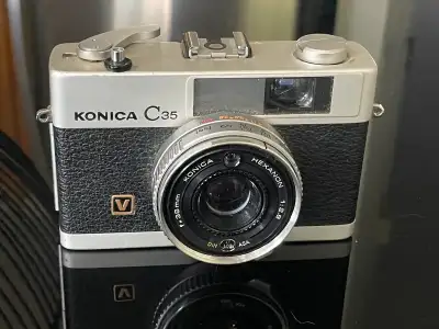 KONICA C35 film camera, View more