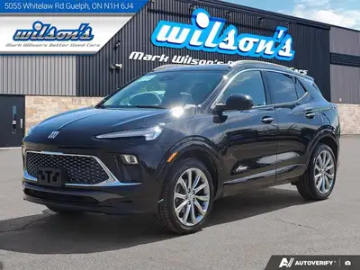 Look at this certified 2024 Buick Encore GX Avenir AWD | Leather | Sunroof | 360 Camera | Adaptive C...