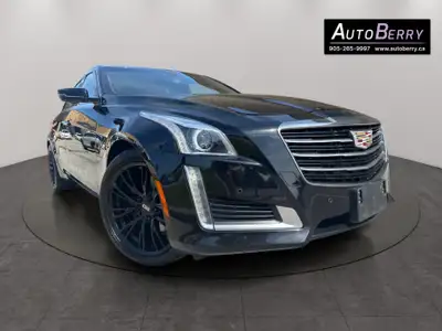 2015 Cadillac CTS Premium AWD Black on Black Leather Interior • 3.6L • All Wheel Drive • Auto • A/C...