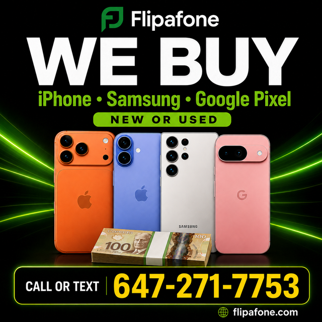 We Pay MORE — Guaranteed · iPhone Samsung Pixel MacBook CASH in Cell Phones in Markham / York Region - Image 2