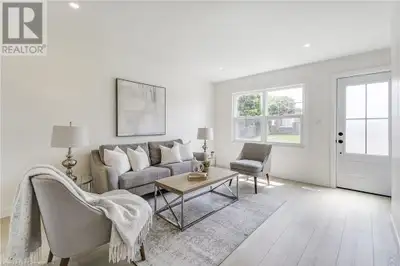 Beautiful newly renovated home offers modern finishes throughout, featuring a large and bright livin...