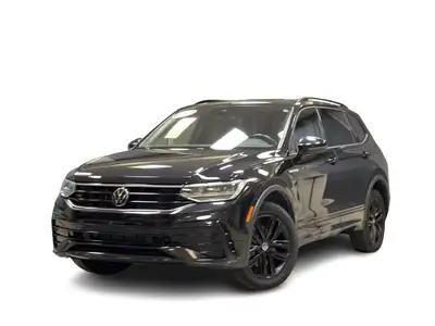 Odometer is 12979 kilometers below market average! 2022 Volkswagen Tiguan R-Line Leather, Navigation...