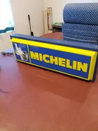 Michelin OR Pirelli Backlit Sign