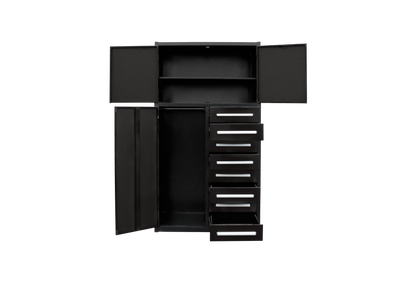 8-Drawer Heavy-Duty 3.5 ft Workbench – 100 lb Capacity Drawers, View more