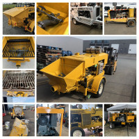 Concrete pumps, Reed, Putz, Schwing, Mayco