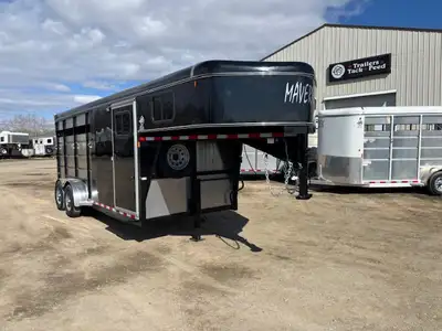 2025 Maverick HS ST 3 horse slant Goose neck Standard Features: 7' Tall 6' 6'' Wide Steel frame Alum...