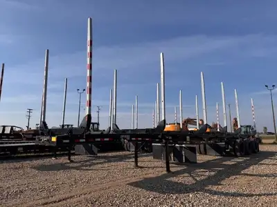 51' length 114' width 6 x winches 2 per tier road side located on frame Fabricated sliding and remov...