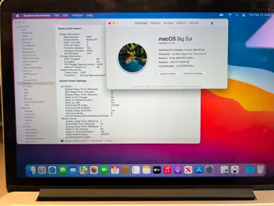 13" MacBook Pro - (2014) / 2.6 GHz Ghz / 8 Gb / 256 Gb, View more