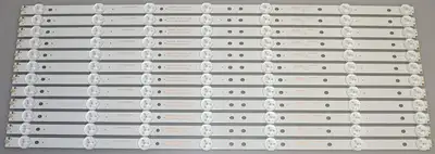 Toshiba 4708-K49WDR-A1213K11 LED Backlight Strips (12) 49L621U Part Number: 4708-K49WDR-A1213K11 Bra...
