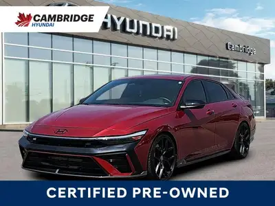The 2025 Hyundai Elantra N, cloaked in striking Ultimate Red, delivers an adrenaline rush with its f...