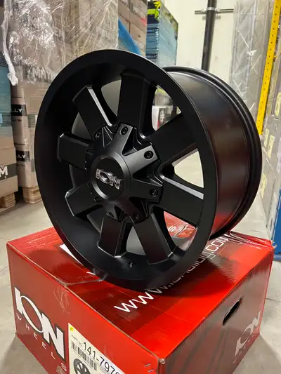 Wheel Specifications (Set of 4) Size: 17x9 / 18x9 / 20x9 Model: Ion 141 Offset: 18mm Bolt Pattern: 6...
