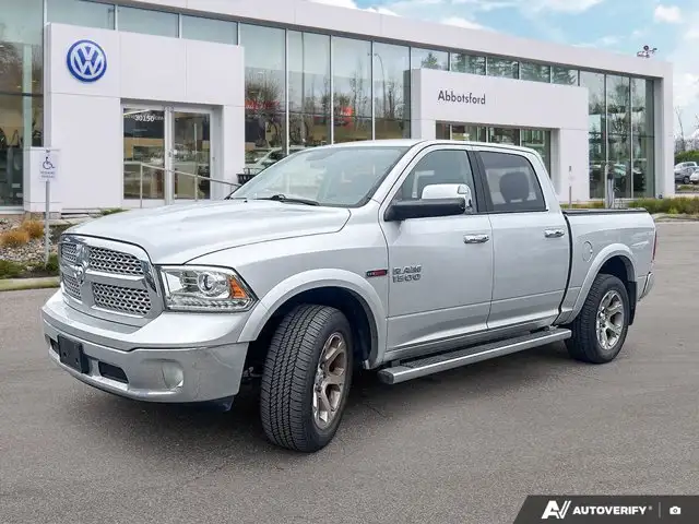 2017 Ram 1500 Laramie | Backup Camera | Screen Display