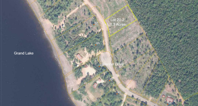 Marine Dr. (Lot 20-2), Cumberland Bay (Water View) in Land for Sale in Saint John