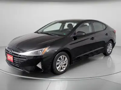 Get ready to experience the reliable 2019 Hyundai Elantra Essential in a sleek black finish with fro...
