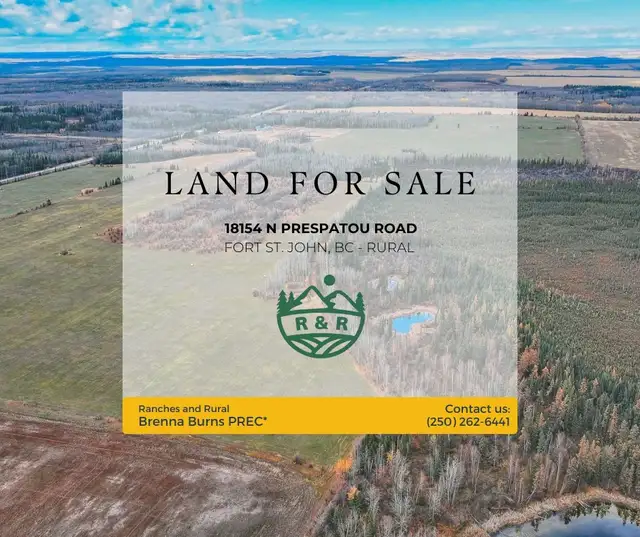 Farm-Ready Acreage in Northern BC!628643757547541217