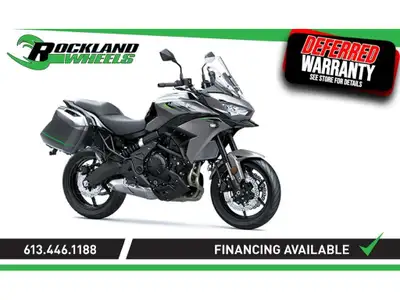 2026 Kawasaki VERSYS 650 LT Voici la Versys 650 : la moto aussi à l’aise dans la jungle urbaine que...