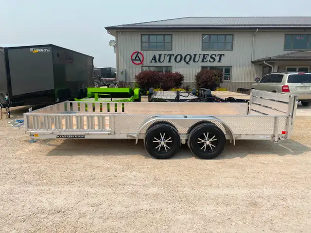 2025 Stronghaul 82" x 16' Aluminum Utility Trailer in Cargo & Utility Trailers in Brandon - Image 3