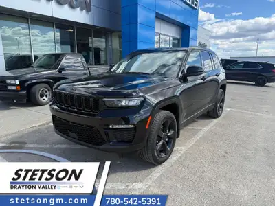 WAS: $40704 NOW: $39454 plus taxes and licensing fees2024 Jeep Grand Cherokee Limited 4x4 | Black Ap...