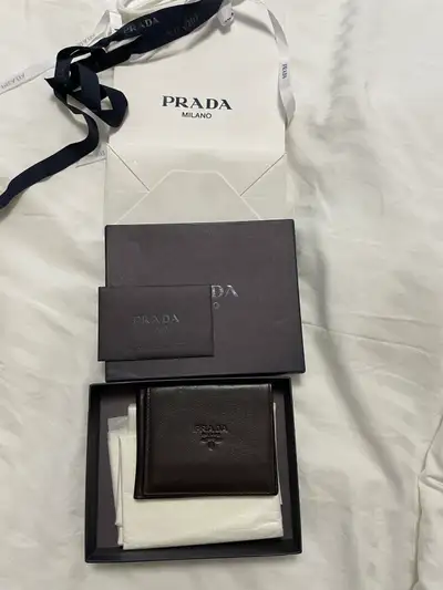Prada wallet authentic, View more