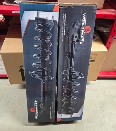 2 New Front Complete Strut Assemblies for 2013-2022 Buick Encore/Chevrolet Trax. Retails for $252.62...