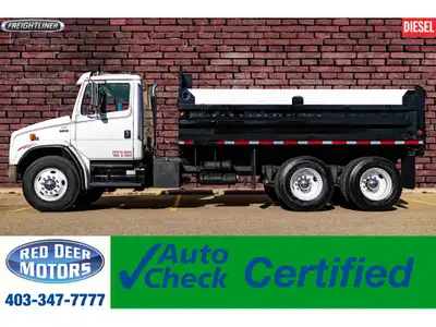 **ONE OWNER - ACCIDENT FREE** 235,874 KM This 1998 Freightliner FL80 Daycab Dump Truck is powered by...