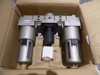 FRL Compressed Air Filter Regulator Lubricator  1"   Brand New