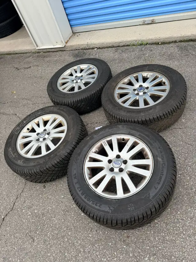 Oem Volvo xc60 xc40 xc90 235/65/17 continental 5x108 winters in Tires & Rims in Mississauga / Peel Region - Image 4