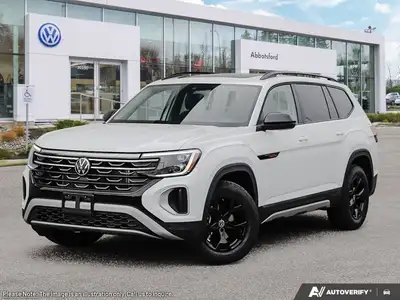 Embark on adventures with confidence and comfort in the pristine 2025 Volkswagen Atlas Peak Edition...