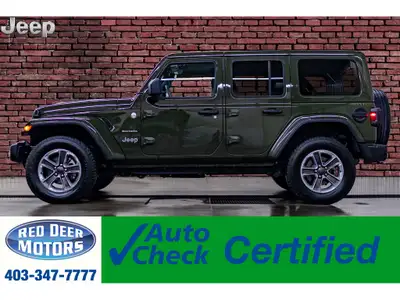 **ACCIDENT FREE - MECHANICALLY CERTIFIED** 95,392 KM This 2023 Jeep Wrangler 4x4 Sahara is powered b...
