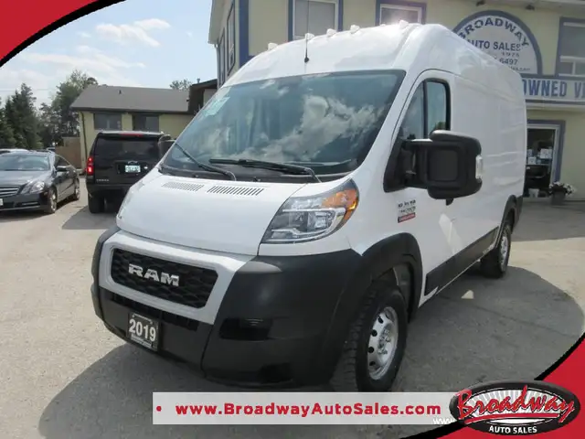 2019 Ram ProMaster 2500 3/4 TON CARGO-MOVING 2 PASSENGER 3.6L - 