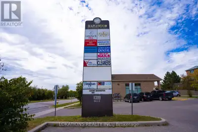 Cornert unit. Approx. 1200 sq ft space. Kirby And Keele St / Neighbourhood Plaza with Keele Street E...