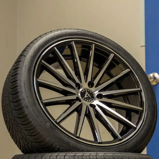 NEW 19 inch Armed RIVAL GLOSS BLACK MACHINED FACE Wheels $990 in Tires & Rims in Red Deer - Image 5
