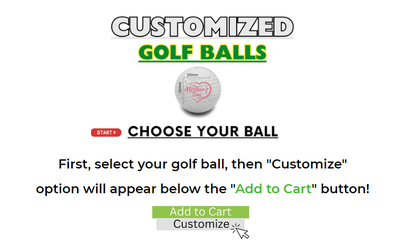Customized Golf Balls, View more