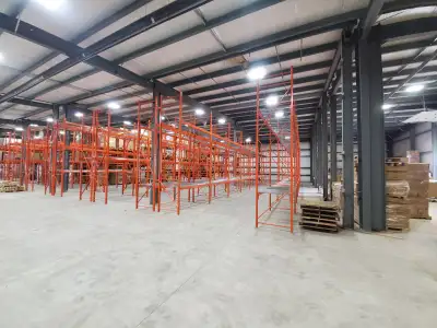 MADE IN CANADA - PALLET RACKING FRAMES - USED RACKING, View more