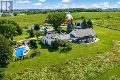 Mountain Ash Farm is a rare Creemore countryside estate where land, legacy and luxury meet beneath t...