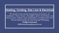 Heating, Cooling, Gas Line, Ventilation & Electrical