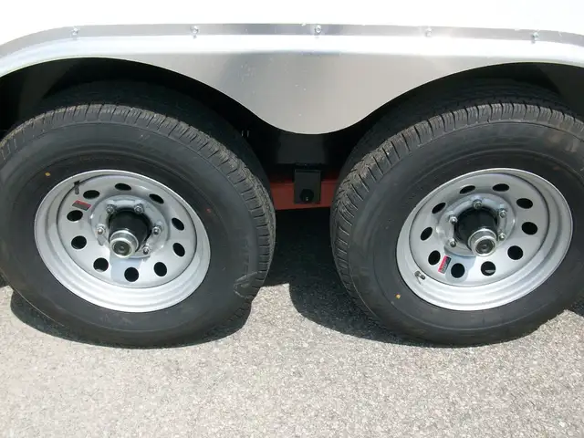 2025 Weberlane CARGO 8'.6in. X 14' V-NOSE 2X 5200LB.GLISSIERE CO in Cargo & Utility Trailers in Laval / North Shore - Image 13