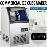 Built-in Commercial Ice Maker Stainless Steel Bar Restaurant Ice