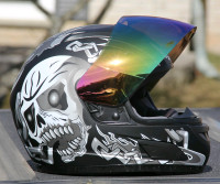 NEW PHX VELOCITY 2 FULL FACE MOTORCYCLE Helmets. DOT