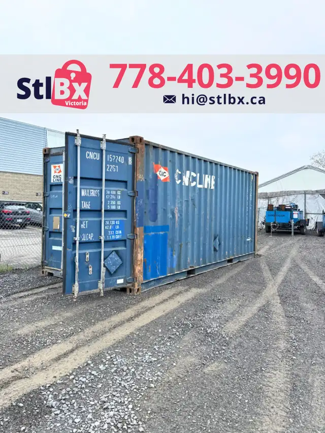 Cargo Worthy 20' Shipping Container in Vancouver Island in Storage Containers in Vancouver - Image 4
