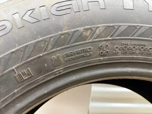 90% tread. 245/65 R17 Winter Tires Nokian Hakkapeliitta 10 in Tires & Rims in Mississauga / Peel Region - Image 5