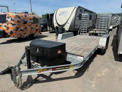 2023 80x16 tandem axle equipment axle with winch! GVWR 9990lbs and a payload of 7625lbs. Features in...