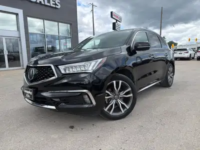 2019 Acura MDX Elite SH-AWD 7 Passenger | Rear Entertainment DVD | Luxury SUV Experience premium com...