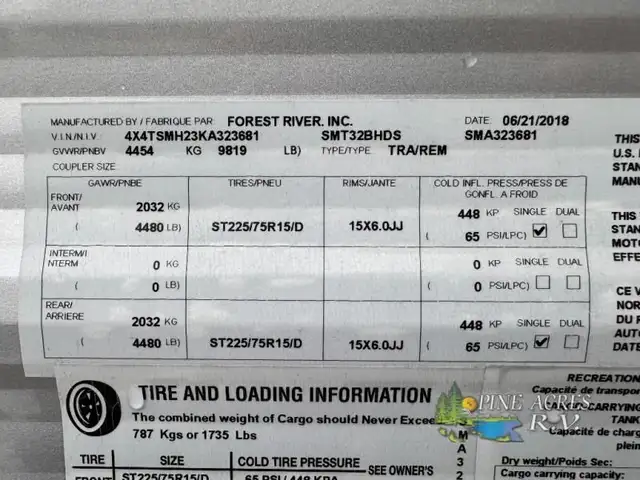 2019 Forest River RV Salem 32BHDS Bunk Room & 2 Slides in Travel Trailers & Campers in Moncton - Image 68