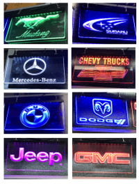 CARS/TRUCKS/VEHICLE -LED SIGNS (LOOK AT ALL PICS)