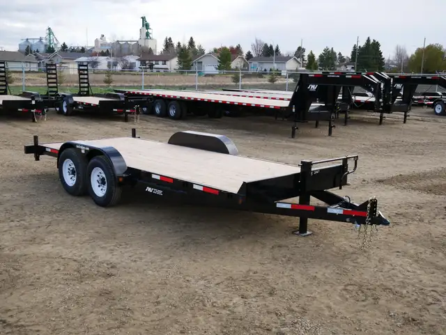 2025 SWS 18' H.D. Car Hauler Trailer w/ Pull Out Ramps (2) 7K Ax in Heavy Equipment in Edmonton - Image 5