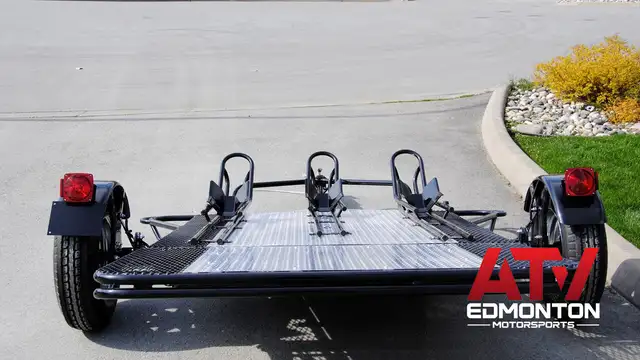 Marlon MCTD FOLDABLE MOTORCYCLE TRAILER one left in stock  in Cargo & Utility Trailers in Edmonton - Image 5